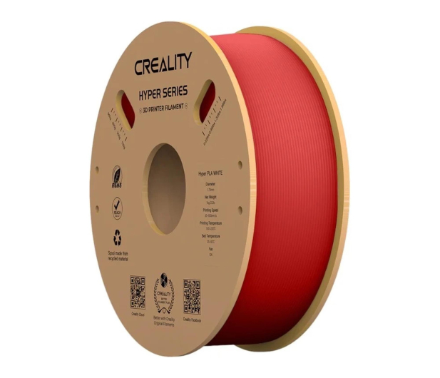 CREALITY Filament Hyper PLA  (Czerwony) - 1340683 - zdjęcie